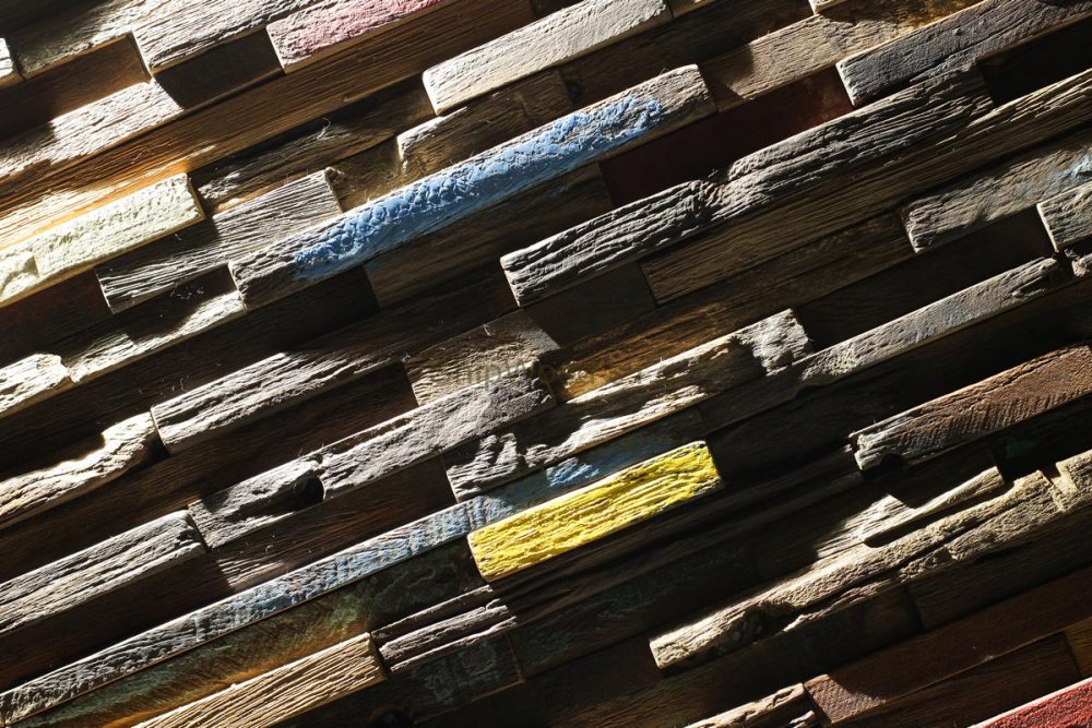 Obkladové panely ze starého lodního dřeva