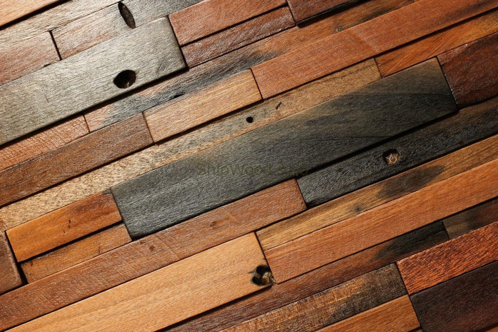 Dřevěné obklady z teaku