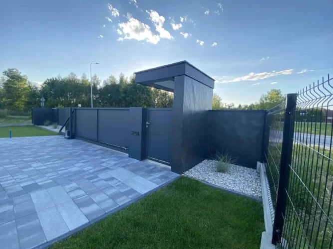 Kamenná dýha - Line Black, 1220 x 2800 x 3 mm