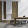 LINEA SINGLE - drevená lamela na stenu, dub, 2750 x 28 x 37 mm
