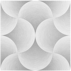 Stropní kazety moderní design - TRANS 2 ŠEDÁ , 495 x 495 x 3 mm