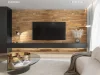 AMBER - SMREK | BOROVICA, (910/540/320 mm) x (100/80/60 mm) - 2D obkladový panel na stenu