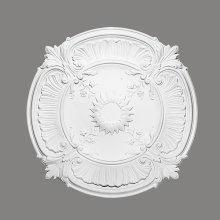 Rozeta - průměr 752 mm, hloubka 40 mm, maximální šířka řezaného otvoru 80 mm
