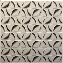Stropní kazety moderní design - LEAVE ČERNÁ , 495 x 495 x 6 mm