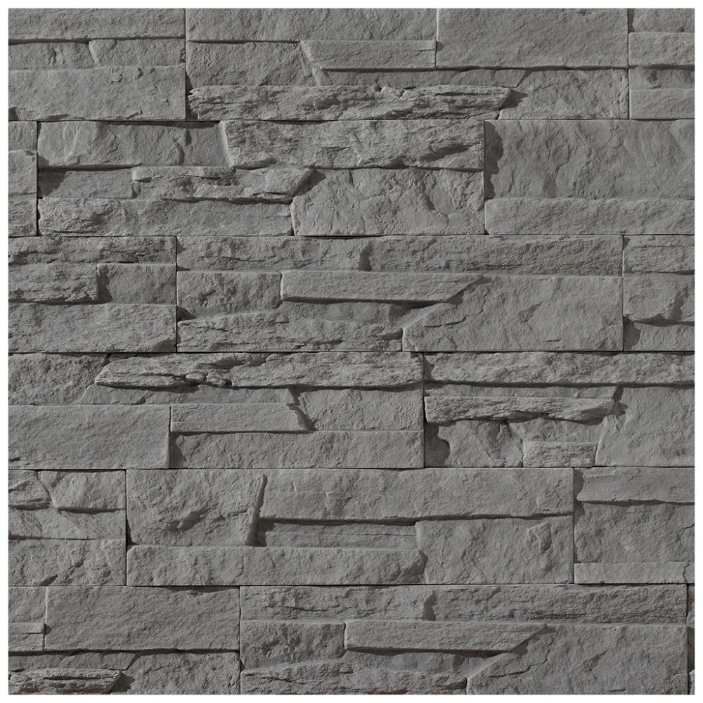 Betonový obklad, Z BETONU, NEPAL 4, šedá, tloušťka 12-24 mm, 0.46 m2