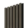Akustický panel ACOUSTIC LINE - hakira beige | čierna, 2650 x 245 x 22 mm, lamely MDF + FINISH FOLE, akustický podklad FILC