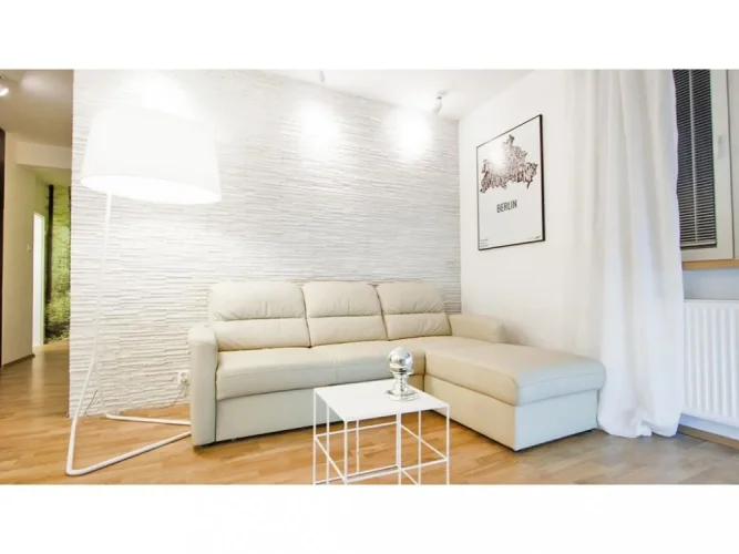 Betonový obklad, Z BETONU, PALERMO 1, bílá, 550 x 142 mm, tloušťka 10-26 mm, 0.62 m2