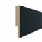 Speciální lišta - ČERNÁ 3D, 2800 x 105 x 16 mm