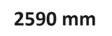 2590 mm