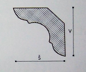 Lišta LX 30 - 30x30mm