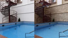 Betonový obklad, Z BETONU, CALABRIA 1 - mocca, hnědá, 110 - 360 x 70 - 270 mm, tloušťka 10-28 mm, 0.7 m2 Betonový obklad, Z BETONU, CALABRIA 1 - mocca, hnědá, 110 - 360 x 70 - 270 mm, tloušťka 10-28 mm, 0.7 m2