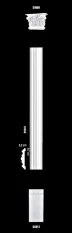 Pilaster - 97 x 2400 x 22 mm