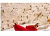 Betónový obklad, ROH, Z BETÓNU, MADERA 1, hnedosivá, 180 x 320 mm, hrúbka 8-23 mm, 0.46 m2