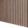 Lamely ÚZKÉ - OŘECH DÝHA, 30 x 18 x 2750 mm - Povrchová úprava: Broušený - olejovaný