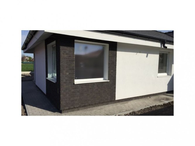 Cihlový obklad, Z BETONU, COUNTRY 630, tmavě šedá, 205 x 62 mm, tloušťka 14-17 mm, 1 m2