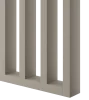 Deliaca lamelová stena s podstavcom - voľne stojaca, 990 x 2005 mm, (MDF), PIESKOVÁ BÉŽOVÁ