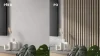 ATYPICKÝ PRODUKT - Akustický panel - DUB SONOMA, MDF + FOLIE FINISH 3D, ČERNÝ akustický podklad FILC, 280 x 2080 mm