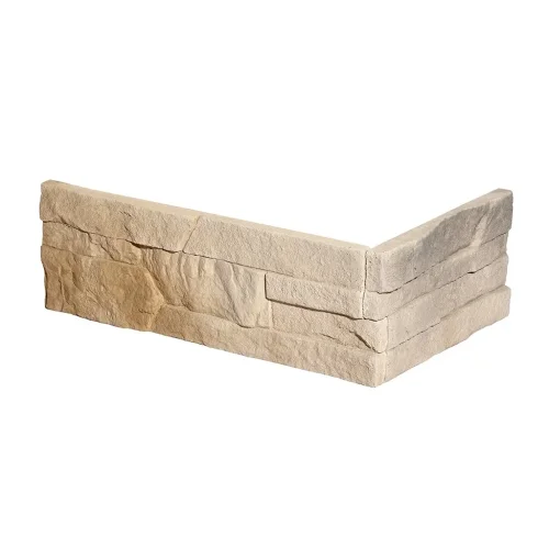 Kamenný obklad, ROH, Z BETONU, OVIEDO 1, šedá, 110 x 90 x 410 mm, 150 x 350 mm, 195 x 305 mm, 240 x 260 mm, 180 x 320 mm, tloušťka 10 - 24 mm, 0.99 bm