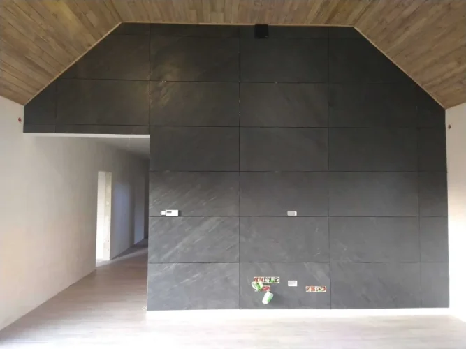 Kamenná dýha - Line Black, 1220 x 2800 x 3 mm