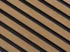 Vodotesný lamelový panel (tri lamely) - DUB KLASICKÝ, 2700 x 121 x 12 mm