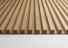 VZOREK - Lišta mezi lamely - DUBOVÁ DÝHA olejovaná - rozměr vzorku: 30 x 6 x 200 mm