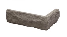 Betonový obklad, ROH, Z BETONU, AMSTERDAM 2 - GREY, středně šedá, tloušťka 9-25 mm, 0.26 m2