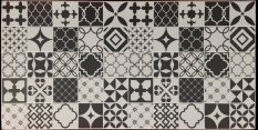 PVC dekorační panely - Black tandem, 960 x 485 x 0,35 mm
