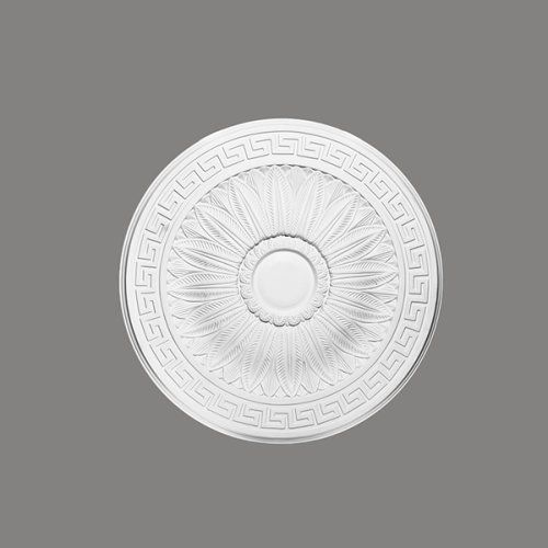 Rozeta - průměr 514 mm, hloubka 35 mm, maximální šířka řezaného otvoru 100 mm
