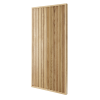 Deliaca lamelová stena - DUBOVÁ DYHA, (kompletná sada),MDF + DYHA, 29 predpripravených šírok 510 - 2750 mm, ľubovoľná výška (maximálne 2750 mm), 70 mm hrúbka - Typ lamiel: Otočné