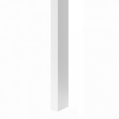 VZOREK - Lamela na dělící stěny - BÍLÁ - rozměr vzorku: 30 x 70 x 200 mm