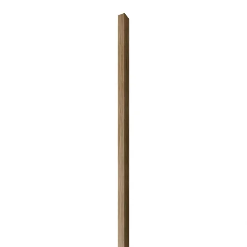 LINEA SINGLE - drevená lamela na stenu, dub, 2750 x 28 x 37 mm