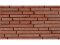 Betonový obklad, Z BETONU, BRONX 1, červená, 505 x 86 mm, tloušťka 10-30 mm, 0.47 m2