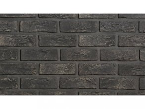 Cihlový obklad, Z BETONU, COUNTRY 630, tmavě šedá, 205 x 62 mm, tloušťka 14-17 mm, 1 m2