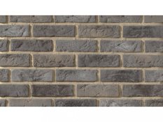 Cihlový obklad, Z BETONU, CAMBRIDGE 17, šedá, 208 x 63 mm, tloušťka 12-18 mm, 0.91 m2