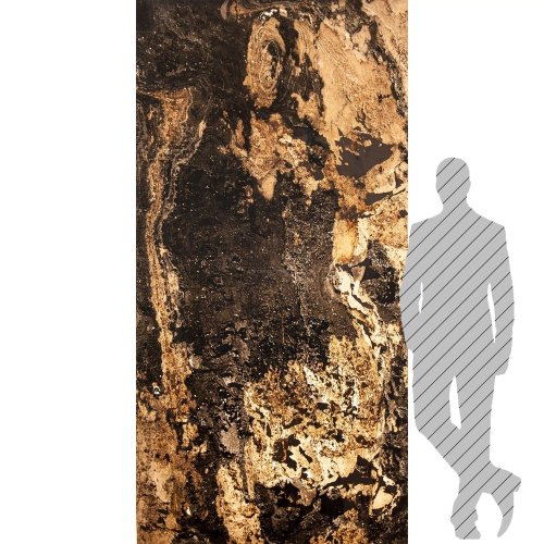 Kamenná dýha - Autumn Rustic - transparentní, 1220 x 2440 x 3 mm