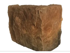 Kamenný obklad, ROH, Z BETONU, MIX Colorado, hnědo-černá, 140 – 450 x 80 – 150 mm, tloušťka 20 - 60 mm, 1 bm