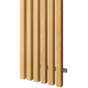 Lamely na fasádu, 5 lamiel, MEDOVÝ DUB, 40 x 300 x 3000 mm, HLINÍK