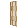 Dělící příčka JAPANDI, 520-2720 x 1800-2750 mm, (MDF), DUB WOTAN