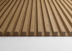 Lišta mezi lamely - DUB PŘÍRODNÍ, 30 x 6 x 2750 mm