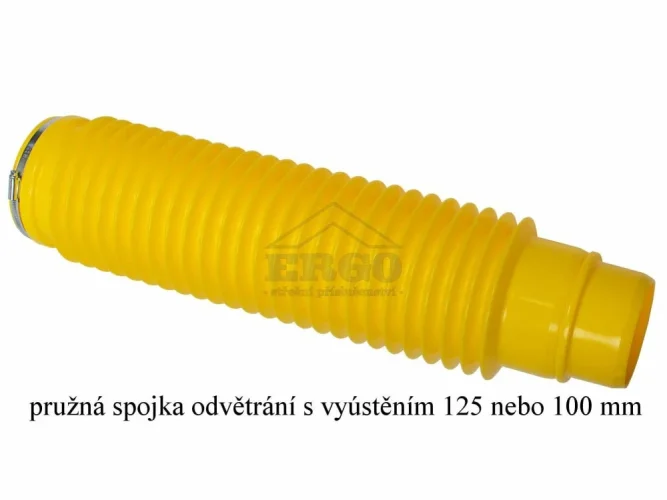 Spojka s redukcí pro odvětrávání střech