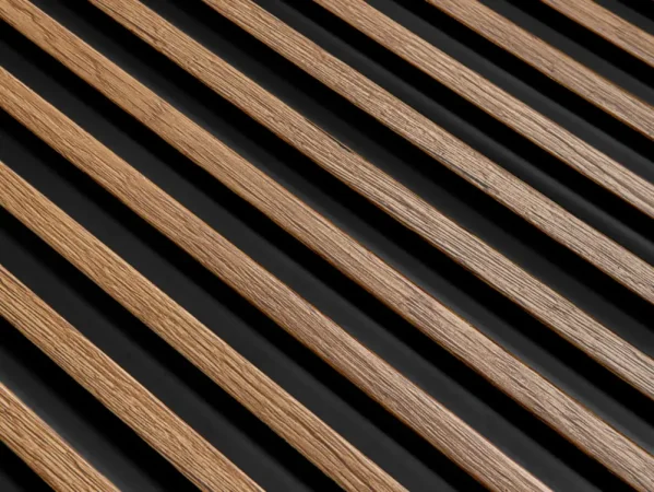 Detail panelu bez viditelných spojů