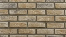 VZOREK - Cihlový obklad, Z BETONU, CAMBRIDGE 2, hnědá, 208 x 63 mm, tloušťka 12-18 mm