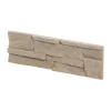 Kamenný obklad, Z BETONU, ABRA 1,  béžová, 92 x 200 - 330 mm, tloušťka 10 - 22 mm, 0.49 m2