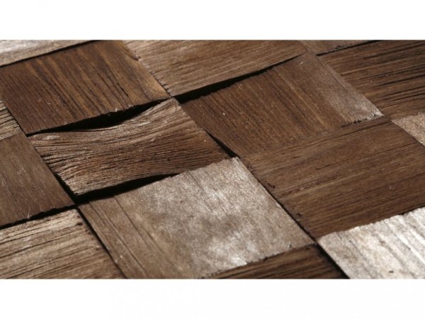 Detail štípané mozaiky na stěnu