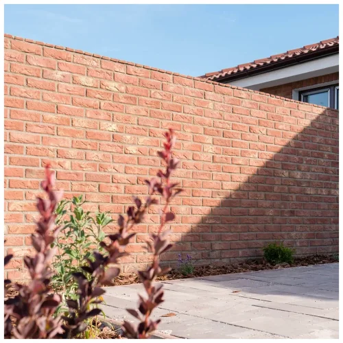 Cihlový obklad, Z BETONU, CAMBRIDGE 4, hnědá, 208 x 63 mm, tloušťka 12-18 mm, 0.91 m2