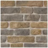 Betonový obklad, Z BETONU, ALZANO 1, světle šedá, 75 x 180 - 360 mm, tloušťka 26-30 mm, 0.58 m2