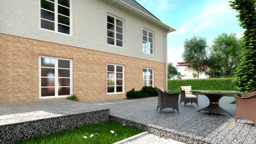 Betonový obklad, Z BETONU, ROMA 1, hnědá, 160 x 285 mm, tloušťka 16-27 mm, 0.75 m2