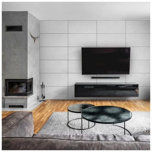Betonový obklad, Z BETONU, STOCKHOLM 1, světle šedá, 740 x 370 mm, tloušťka 17 mm, 0.54 m2