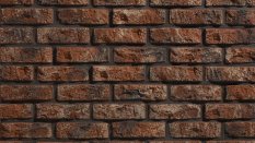Cihlový obklad, Z BETONU, RUSTIK 540, červená, 210 x 60 mm, tloušťka 10-18 mm, 1 m2