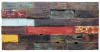 Drevená lodná mozaika - obkladový panel 600 x 300 x 7 - 14 mm (0,18 m²)